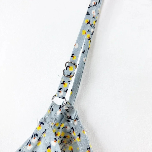 Saints & Hearts Floral Spaghetti StrapTank Top Size L - Picture 6 of 6